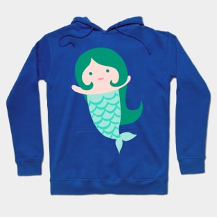 Cute Mermaid {Mint Green} Hoodie